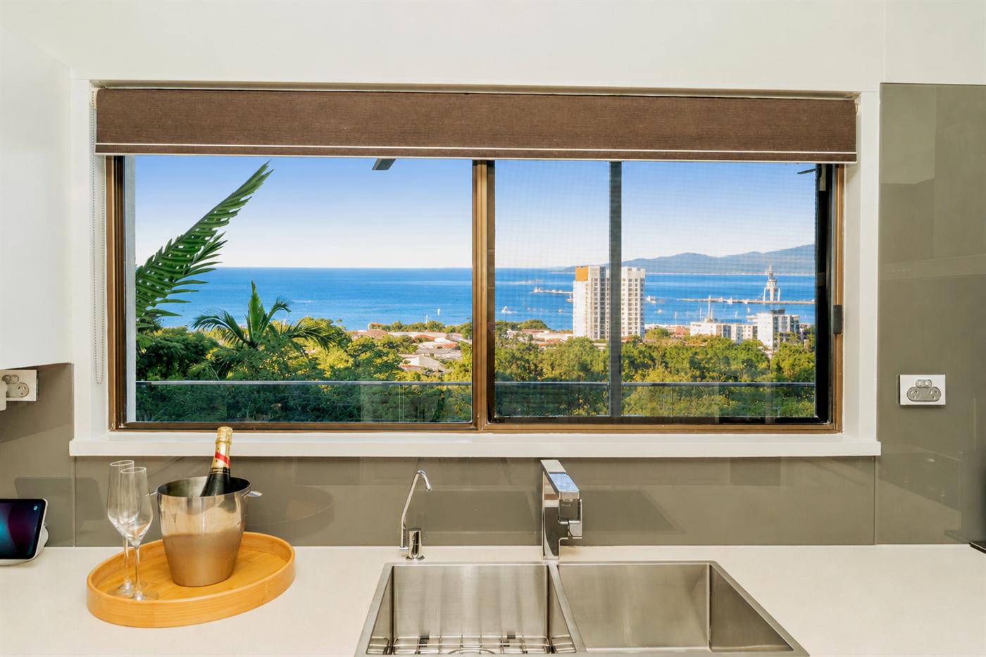The view from the kitchen